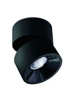 Stropní svítidlo KLIMT M černá/černá 10W 805lm 60° 2700K stmívání PUSH - BPM Vrácení Zdarma