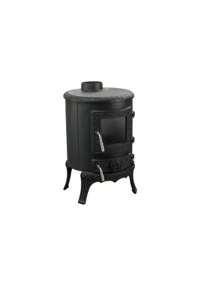 Krbová kamna NORDflam PALESTRO, 8 kW, černá - akce Oblíbený