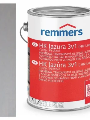 Doprava Zdarma Remmers HK-LASUR 5L 2257 (RC-970) Stříbřitě šedá - Silbergrau <span class="product-appendix"> + dárek k objednávce nad 1000Kč</span>