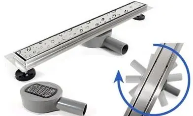 Akční Cena Odtokový sprchový žlab NEO 2v1 PRO - levné sprchové žlaby