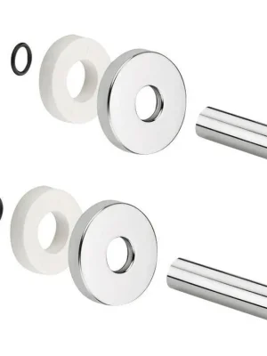 Set krycích rozet, nerez mat Expresní Doručení