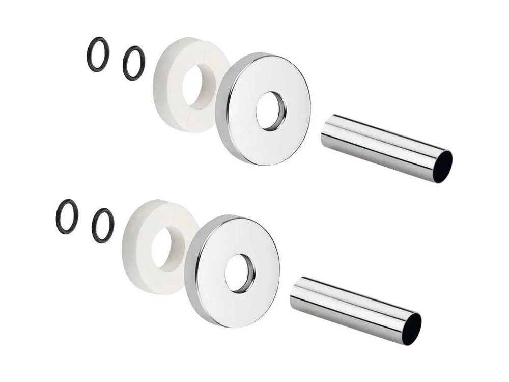 Set krycích rozet, nerez mat Expresní Doručení