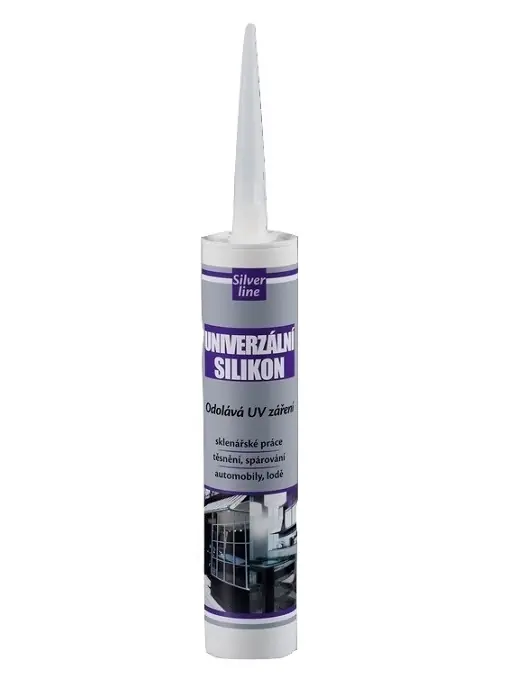 Rychlé Dodání Acetické silikony DEN BRAVEN - Silikon univerzální 280ml SL - Průsvitná
