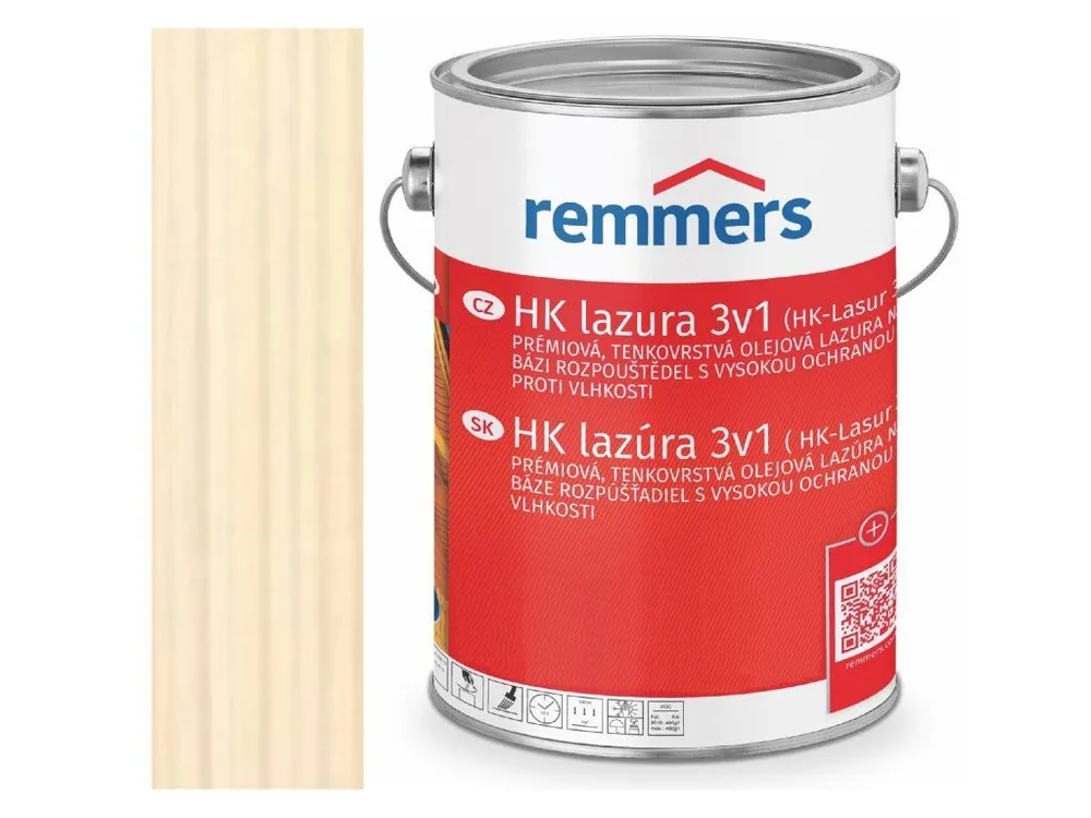 Víkendová Akce Remmers HK-LASUR 5L 2268 Bílá - Weiß <span class="product-appendix"> + dárek k objednávce nad 1000Kč</span>