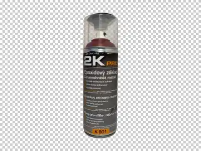Expresní Doručení 2K PRO epoxidový základ červenohnědá mat sprej 400 ml
