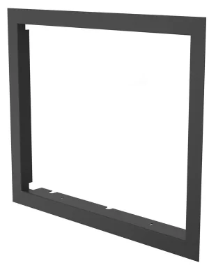 Nízká Cena Krycí rámeček krbové vložky FLAMINGO M9, 46 mm, černý