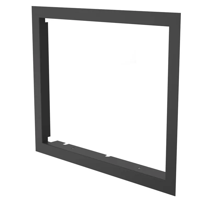 Nízká Cena Krycí rámeček krbové vložky FLAMINGO M9, 46 mm, černý