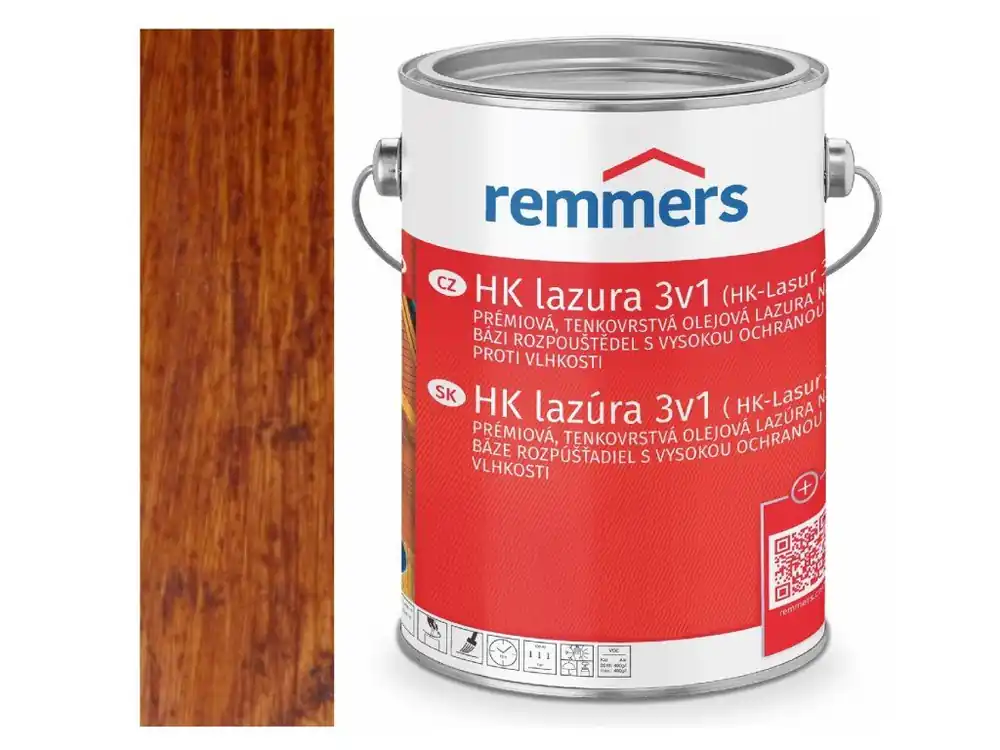 Remmers HK-LASUR 5L 2253 Kaštan - Kastaine <span class="product-appendix"> + dárek k objednávce nad 1000Kč</span> Výhodná Nabídka