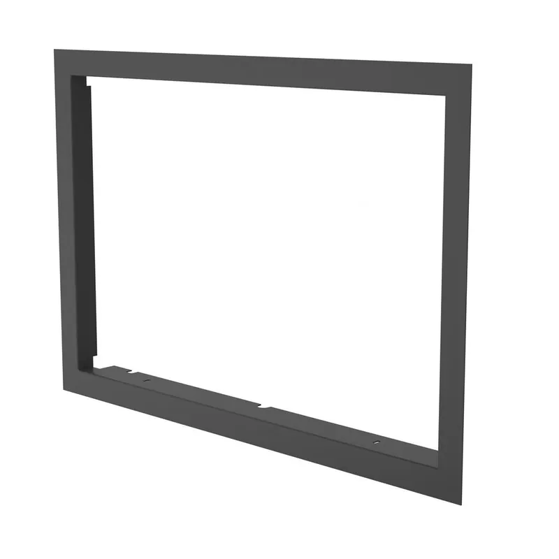 Top Prodej Krycí rámeček krbové vložky FLAMINGO X15, 46 mm, černý