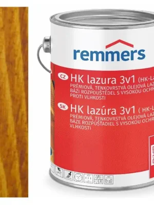 Cenová Bomba Remmers HK-LASUR 5L 2263 Dub rustikální - Eiche rustikal <span class="product-appendix"> + dárek k objednávce nad 1000Kč</span>