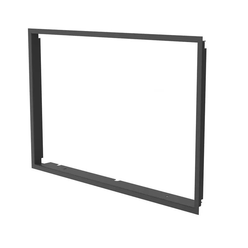 Krycí rámeček krbové vložky FLAMINGO X15, 20 mm, černý Super Cena