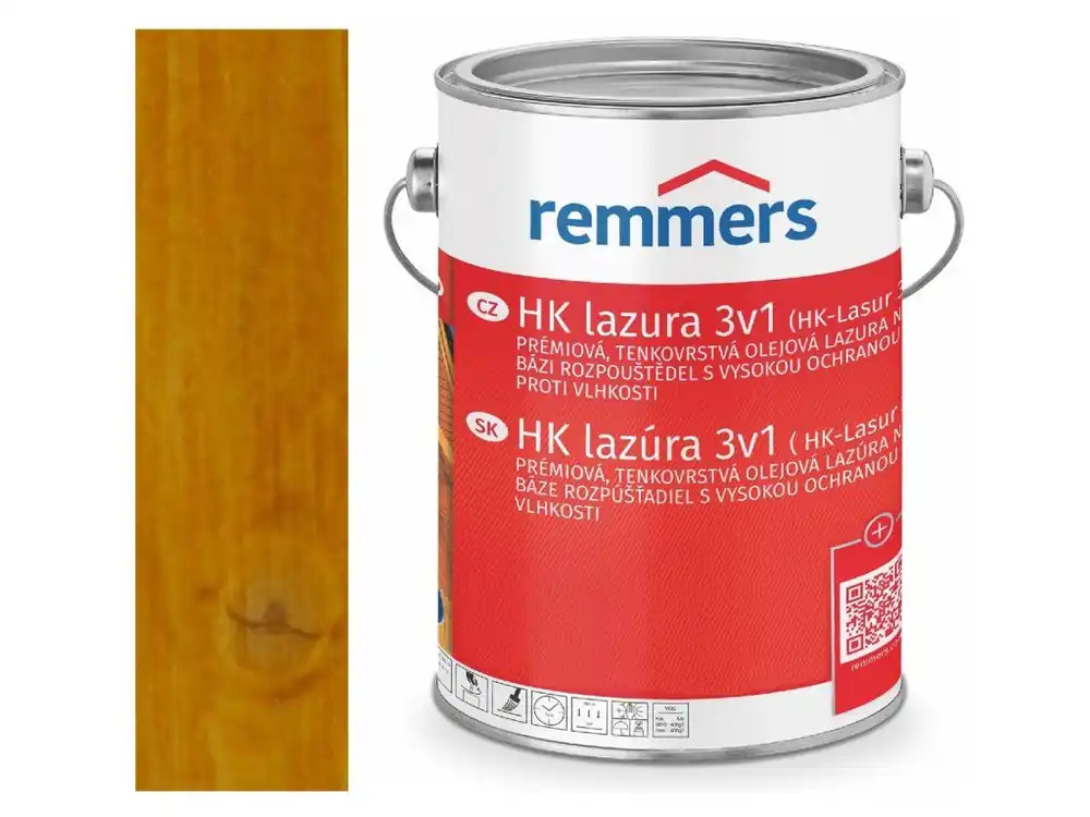 Sezónní Sleva Remmers HK-LASUR 5L 2264 Dub světlý - Eiche hell <span class="product-appendix"> + dárek k objednávce nad 1000Kč</span>