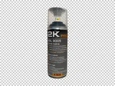 2K PRO RAL 9005 černá mat sprej 400 ml Aktuální