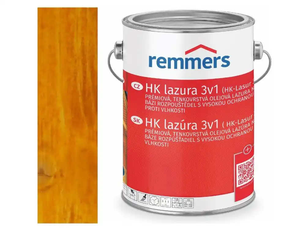 Akční Nabídka Remmers HK-LASUR 5L 2262 Borovice - Kiefer <span class="product-appendix"> + dárek k objednávce nad 1000Kč</span>