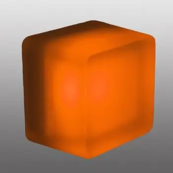 Hit Sezóny LED svítidlo Magnum kostka oranžová 0,88W 600-609nm 12V DC IP68 - AMVIS