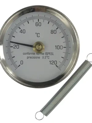 Klum Bimetalový teploměr příložný DN 63, 0 - 120 °C Víkendová Akce