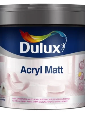 DULUX™ ACRYL MATT Barva interiérová, otěruvzdorná, 98% bílá Ověřený