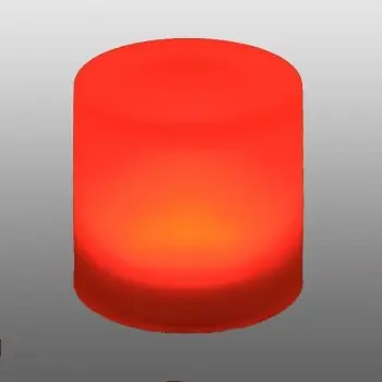 LED svítidlo Spot-8 válec červená 1,08W 620-630nm 12V DC IP68 - AMVIS Poslední Šance