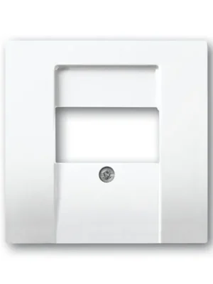 ABB 1710-0-3162 Future® linear, Solo®, Solo® carat Kryt zásuvky reproduktorové, studio bílá Výprodej