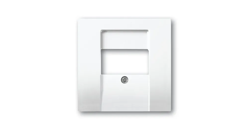 ABB 1710-0-3162 Future® linear, Solo®, Solo® carat Kryt zásuvky reproduktorové, studio bílá Výprodej