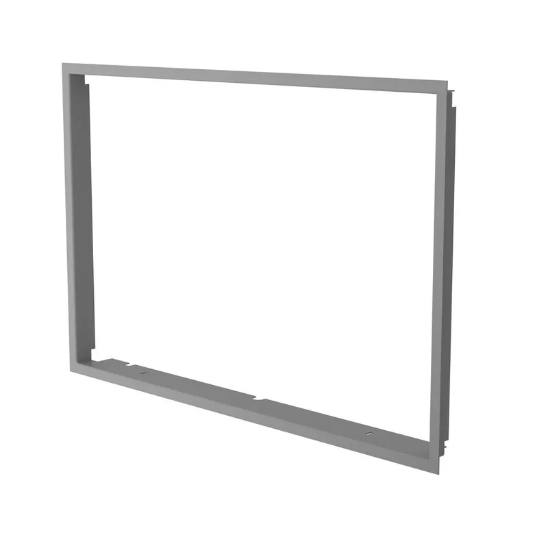 Krycí rámeček krbové vložky FLAMINGO X15, 20 mm, šedý Výprodej