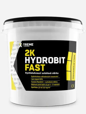 Oblíbený 2K Hydrobit Fast – Rychletuhnoucí asfaltová stěrka 30kg