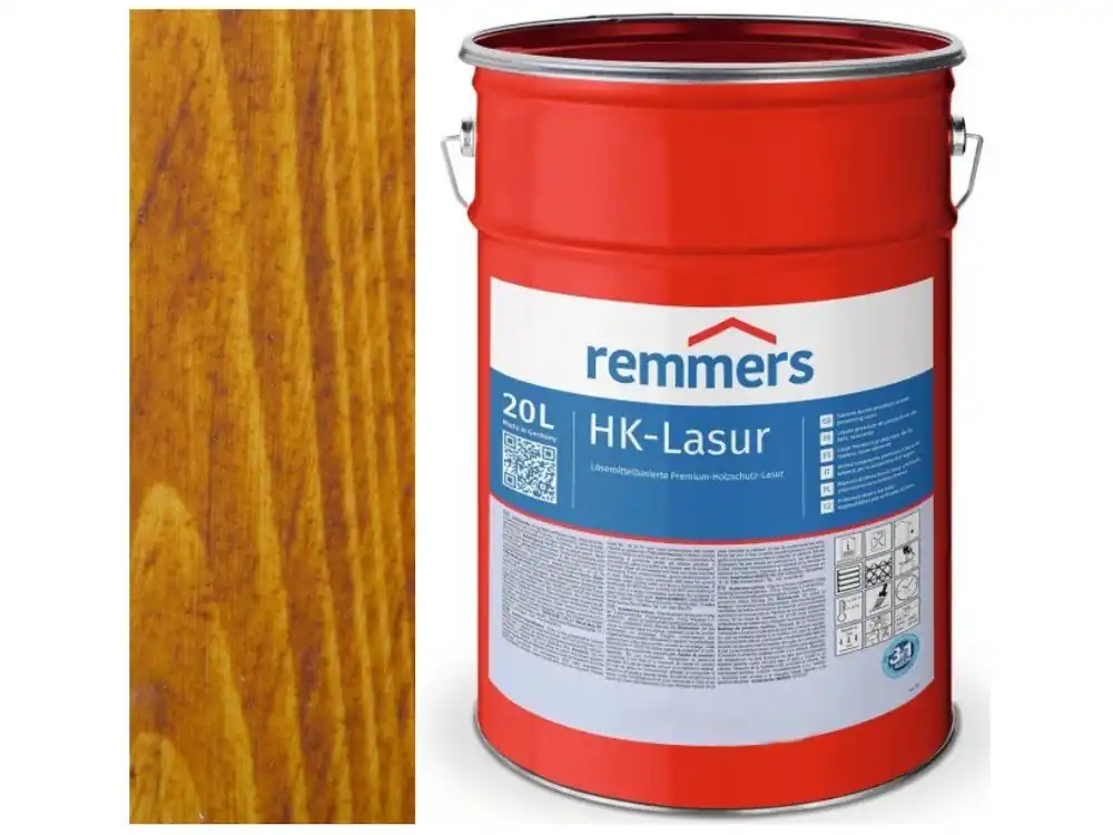 Akční Cena Remmers HK-LASUR 20L 2263 Dub rustikální - Eiche rustikal <span class="product-appendix"> + dárek k objednávce nad 1000Kč</span>