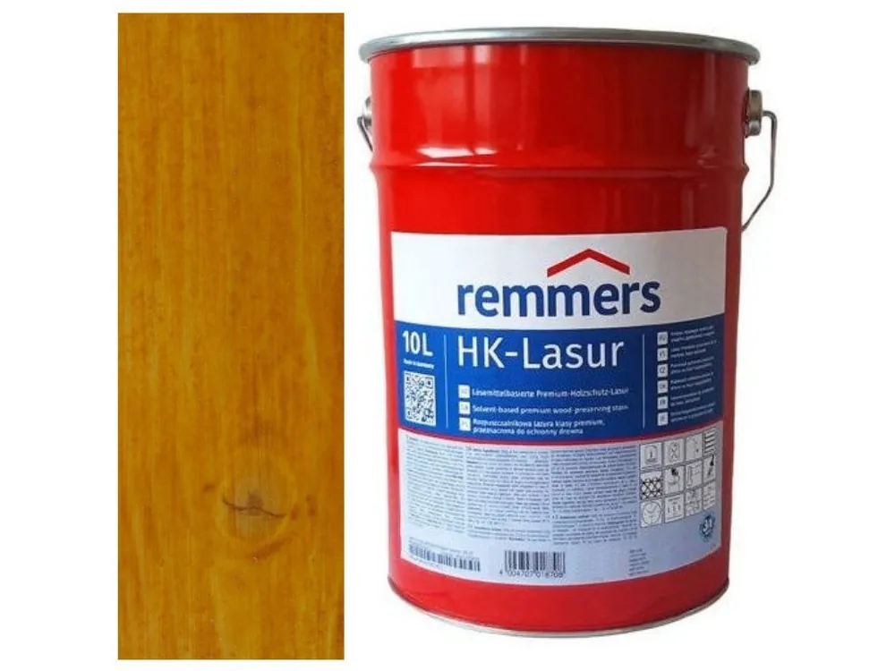 Super Cena Remmers HK-LASUR 10L 2264 Dub světlý - Eiche hell <span class="product-appendix"> + dárek k objednávce nad 1000Kč</span>