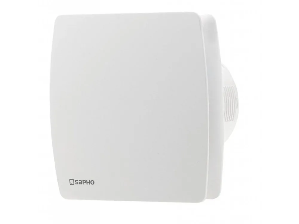 Výprodej LEX koupelnový ventilátor axiální, 15W, potrubí 100mm, bílá