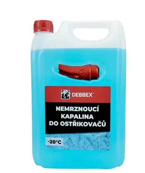 Výhodná Nabídka Kapalina do ostřikovačů Den Braven zimní -20°C 3 l