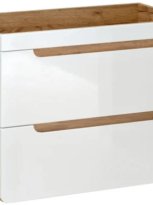 Přímo Od Výrobce Koupelnová závěsná skříňka pod umyvadlo BÁRA 60 cm