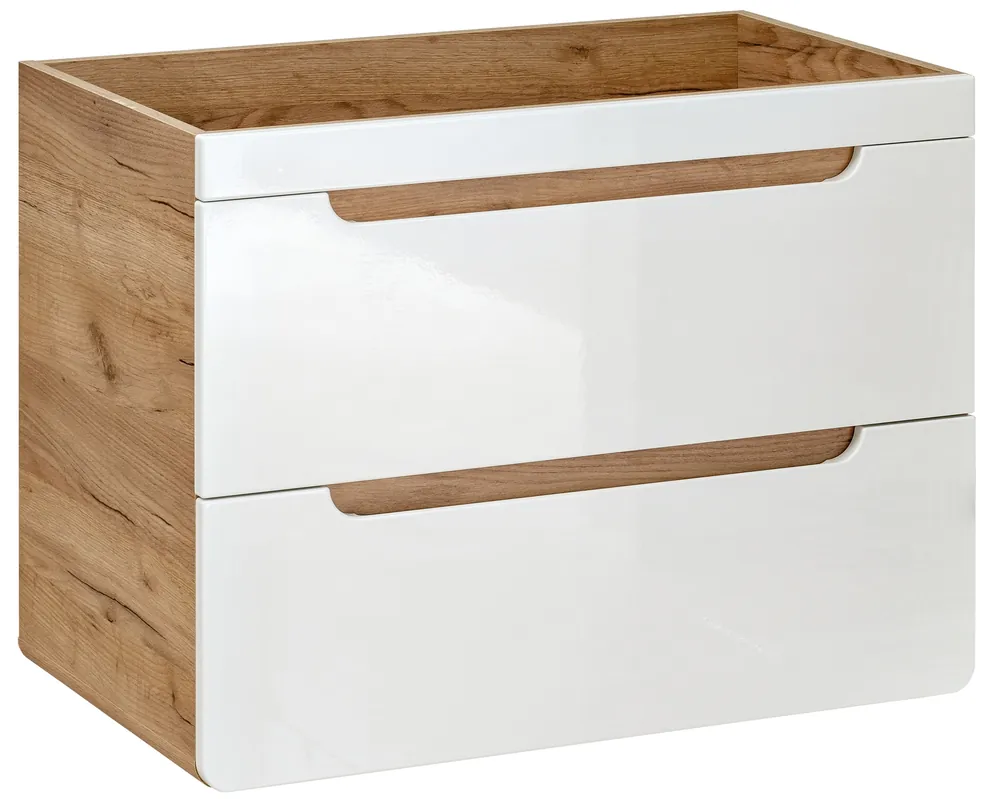 Přímo Od Výrobce Koupelnová závěsná skříňka pod umyvadlo BÁRA 60 cm