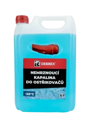 Značkový Kapalina do ostřikovačů Den Braven zimní -30°C 5 l