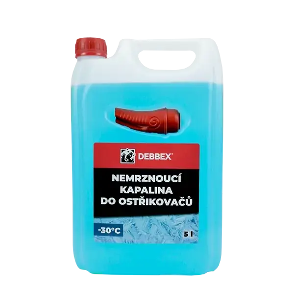 Značkový Kapalina do ostřikovačů Den Braven zimní -30°C 5 l