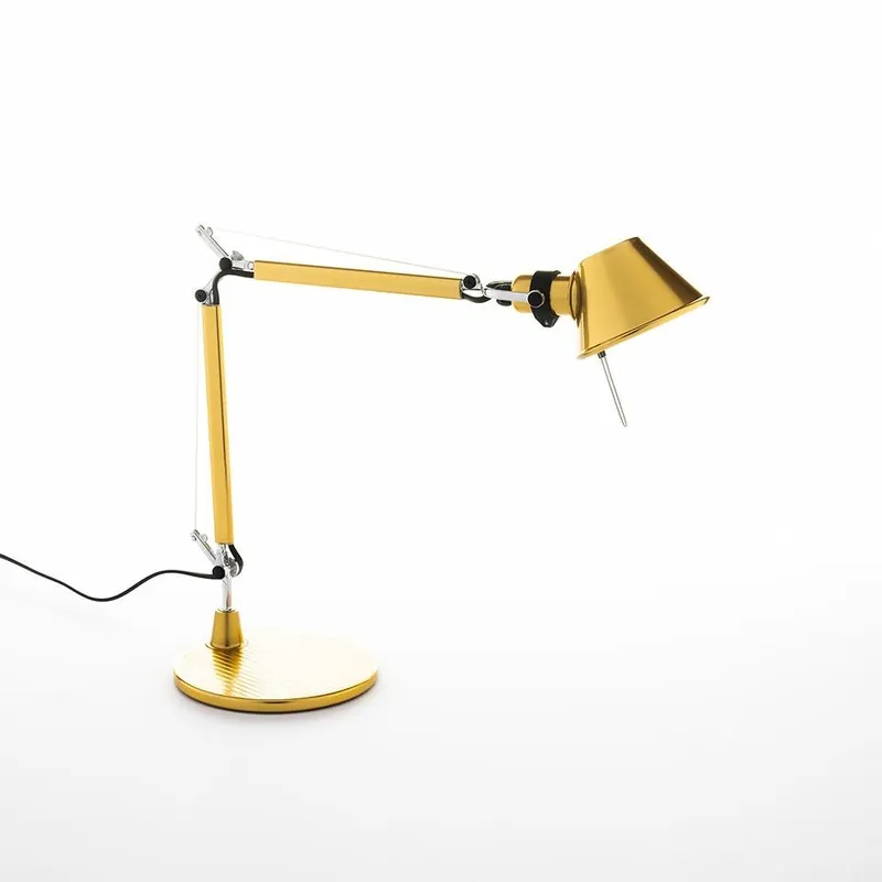 Nízká Cena Tolomeo Micro zlatá - tělo lampy + základna - ARTEMIDE