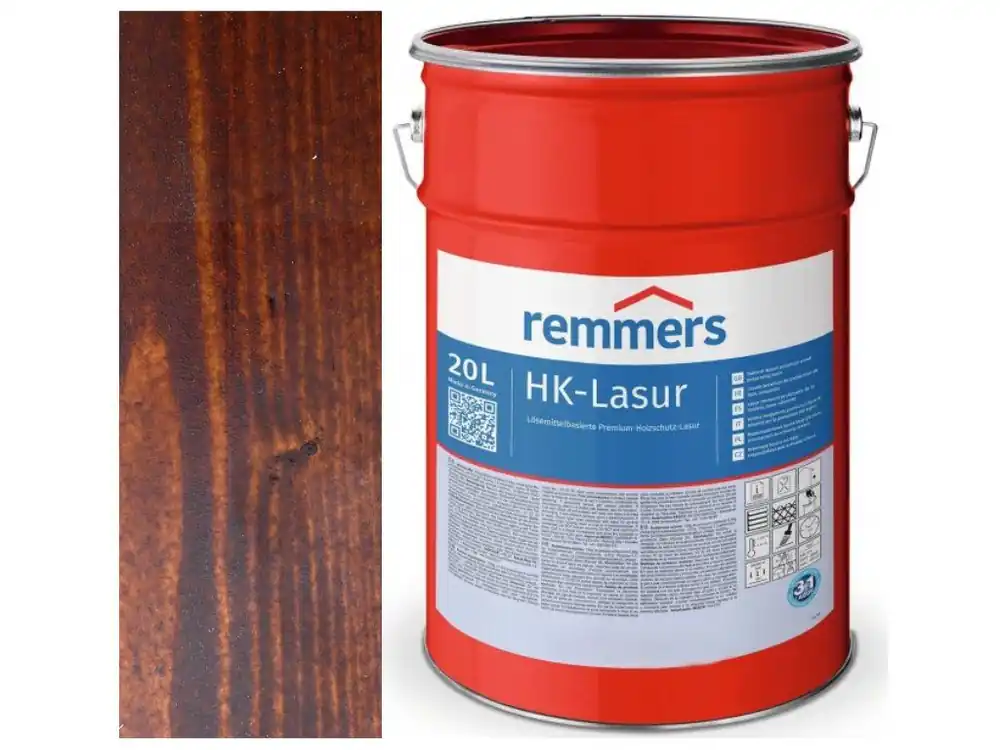 Remmers HK-LASUR 20L 2260 Ořech - Nussbaum - Walnut <span class="product-appendix"> + dárek k objednávce nad 1000Kč</span> Vysoce Kvalitní