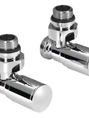 Nakupujte Hned Aqualine C-START připojovací sada ventilů ruční rohová, chrom SC237C