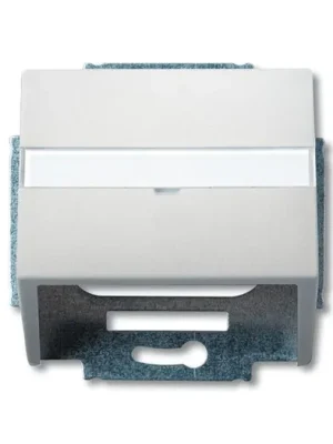 Sleva ABB 1724-0-4272 Future® linear Kryt zásuvky komunikační s popisovým polem, ušlechtilá ocel