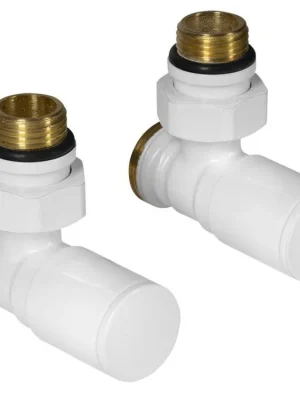 Aqualine C-START připojovací sada ventilů ruční rohová, bílá SC237W Nová Kolekce