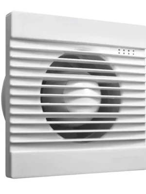 Sezónní Sleva Koupelnový ventilátor, 230V/50Hz, 100mm, bílá