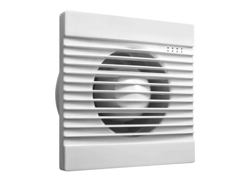 Sezónní Sleva Koupelnový ventilátor, 230V/50Hz, 100mm, bílá