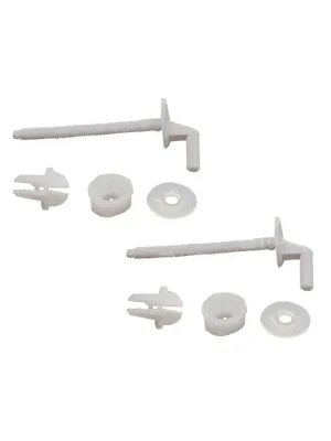 Časově Omezené WC sedátkové úchyty plast pro LYRA  bílé  8.9127.1.000.000.1  H8912710000001