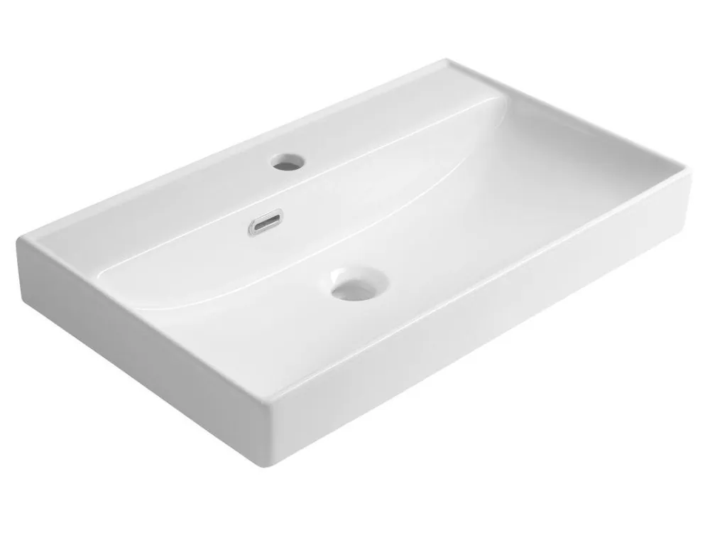 Aqualine PARLA keramické umyvadlo 65x38cm, bílá 9965 Top Prodej