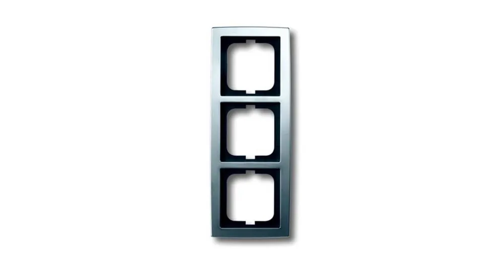 Aktuální ABB 1754-0-4106 Solo® Rámeček pro elektroinstalační přístroje, trojnásobný, chromová