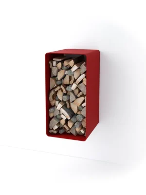 Stojan na dřevo FLAMINGO DELUXE 1 - červená Koupit Online