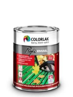 Zlevněný Colorlak Profi Email polomatný S2085/5164 Ral 6029 Mátová zelená 3,5 l