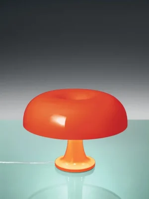 Nakupujte Hned Stolní lampa NESSINO 4x18W oranžová, průměr 32cm - ARTEMIDE