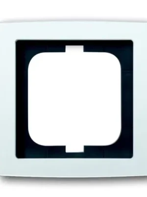 ABB 1754-0-4109 Solo® Rámeček pro elektroinstalační přístroje, jednonásobný, studio bílá Akční Cena