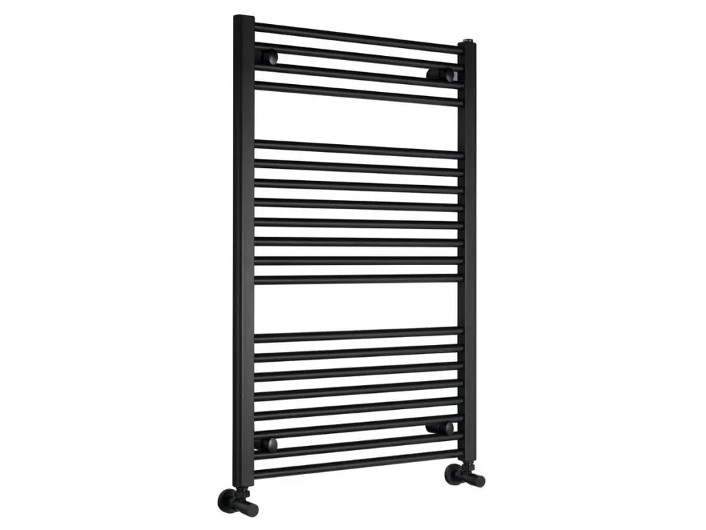 Aqualine DIRECT otopné těleso s bočním připojením 600x960mm, černá mat ILR96B Nízká Cena