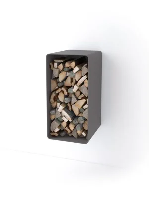 Stojan na dřevo FLAMINGO DELUXE 1 - šedá Zlevněný